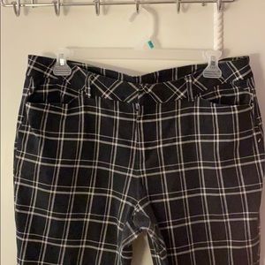 Size 17 plaid dress pants